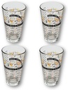 Cocktail recipe glasses by Libbey
