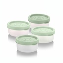 Signoraware Nano BPA Free Plastic Containers Set (40mlx4 CLAS124; Sada 4 CLAS124; Zelená)