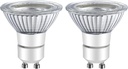 LED GU10 Range Hood Light Bulbs, LED Stove Appliance Light Bulb, Kitchen Light Replacement Halogen Light Bulb, 50W Equivalent, Warm White 3000K, 6W 550 Lm, Dimmable,Waterproof IP65 Pack of 2