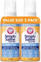 Arm & Hammer Simply Saline Daily Care Nasal Mist 4.4oz, Saline Nasal Spray, Drug-Free, 2-Pack