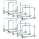 Pack of 10 Trailer Pins – 2-3/4" x 1/4" (L x W) – Featuring Trailer Hitch Pins, Shaft Locking Coupler Pins, PTO Pins and Lock Pins for Farm Trailers Towing, Lawn Equipment and Hitches