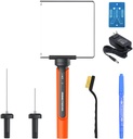 3 in 1 Hot Wire Foam Cutter Kit, Orange Foam Cutter Electric Foam Cutting Tool, Heated Foam Carving Knife Kit