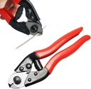 Muzata Cable Cutter Heavy Duty Stainless Steel Wire Rope Seal Cutter Aircraft Up to 5/32" for Deck Railing Metal Fence Bicycle Housing Brake M015, CT1