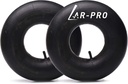 (2-Pack) AR-PRO 15x6.00-6" Inner Tubes with TR-13 Straight Valve Stem - Replacement Lawn Mower Tire Tubes with TR13 Straight Valve Stem - Suitable for Yard Tractors, Wheelbarrows, ATVs, and More
