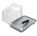 Bates- Paint Tray Set, 9 Inch, 12 ks, Paint Roller Tray