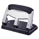 Bostitch Office EZ Squeeze Heavy Duty 3-Hole Punch for Home Office & School, 40- List Kapacita, One- Touch Reduced Force, elegantní stříbrný design