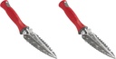 GARDEN WEASEL Multi-Use Transplanter 91360-1 - Trowel Garden Tool - Hand Shovel - Garden Spade - Gardening Shovel - Weather and Rust Resistant (Pack of 2)