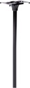 Architectural Mailboxes Coolidge Galvanized Steel Mailbox Post, Compatibility Code F, 7511B-10, Black