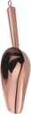 Rustproof Stainless Steel Scooping Tool Ergonomic Handle Scooper Multipurpose Use In Kitchen Cafes With Storage Hook Thickened Ice Shovel With Ergonomic Handle