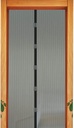 IdeaWorks JB7513 Magic Magnet Screen Door, Black, 1 Pack