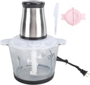 Electric Meat Grinder, Electric Food Processor with 300W Motor 3L SUS Electric Food Chopper for Meat Vegetable Fruit Nut (US Plug 110v)