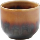 SK88-J01 Niho Yellow Glaze Cup Sake Cup Diameter 1.8 x Height 1.6 inches (4.5 cm) x Height 1.6 inches (4 cm) Capacity Approx. 1.7 fl oz (50 ml), Microwave and Dishwasher Safe, Made in Japan