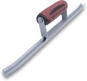 MARSHALLTOWN Half-Round Sled Runners, 16mm Width, 457mm Length, With DuraSoft Handle, Made In The USA, 614D