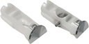 Freezer Handle Support Set Compatible with Samsung Model Numbers RF263BEAESG, RF263BEAESG/AA, RF263BEAESP, RF263BEAESP/AA
