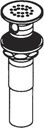 Moen 14750 Commercial 1-1/4-Inch Grid Strainer, Chrome
