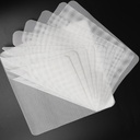 Mesh Silicone Dehydrator Sheets, 15.5x15.5 in 10 Pcs/Sets for Food Dehydrator & Freeze Dryer (15.5x15.5 INCH Mesh Silicone Dehtdrator Sheet)