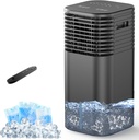 Windowless Portable Air Conditioner, 15H Timer & 120°Oscillation, 3-IN-1 Portable AC Unit with Remote, 2-Gal Tank, 3 Modes & 3 Speeds, Ultra-Quiet 24" Ventless Swamp Cooler for Room Home Office