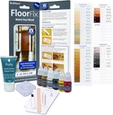 FloorFix Mix2Match Hardwood & Laminate Repair Kit – 20 Color Formulas + Grain & Gloss Tools