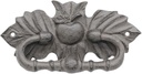 Door Knocker, Door Knocker Small Door Handle, Retro Front Gate Pull Ring | Solid Cast Iron Cupboard Knockers | Lovely Decor Wall Gate Knocker, for Farmhouse/Garden