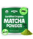 MATCHA DNA Certified Organic Matcha Green Tea Powder (16 oz TIN CAN)