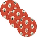 Boo Clown Red White Halloween 3 Pcs Absorb Water Trivet Table Runner for Crock Pot 15in Heat Resistant Hot Pads Camper Must Haves Halloween Decorations