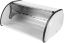 Stainless Steel Bread Box for Kitchen Countertop Vintage Bread Holder Storage Bin