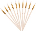 10-Piece Manual Pollinator Brush Set for Garden Hand Pollination Tools – for Fruits Vegetables and Flowers – Sturdy and Portable Gardening Supplies