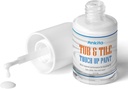 Specialty Tub and Tile Paint, High-Gloss White Tub Paint for Bathtub, Quick-Dry Porcelain paint for Scratches & Chips on Porcelain, Acrylic, Enamel, Cast Iron, Bathtubs, Tiles, Sinks and Toilets(White)