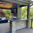 Georgetown Run Non Rated Flat Stone Veneer (14.25 sq. ft. per Box) (Morning Aspen)