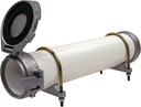Buyers Products CC800 PVC Conduit Carrier Kit, 8 Inch Diameter, Mounting Hardware Included, Spring-Loaded Latch, Weather-Resistant Door Gasket