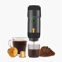 Yunir Portable Electric Espresso Machine, Fast Cordless Heating Travel Coffee Maker for Camping, Car Coffee Maker for RV, Hiking, Office