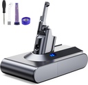 Designed for Dyson V8 Battery Replacement 21.6V 8.0Ah Compatible with Dyson V8 Animal Battery Replacement V8 Motorhead V8 Fluffy SV10 Carbon Fiber Vacuum Cleaner
