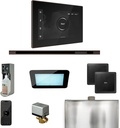 Mr Steam XDream Steam Shower Pkg w/iSteamX Control and Linear Steamhead in Black OilRubBronze